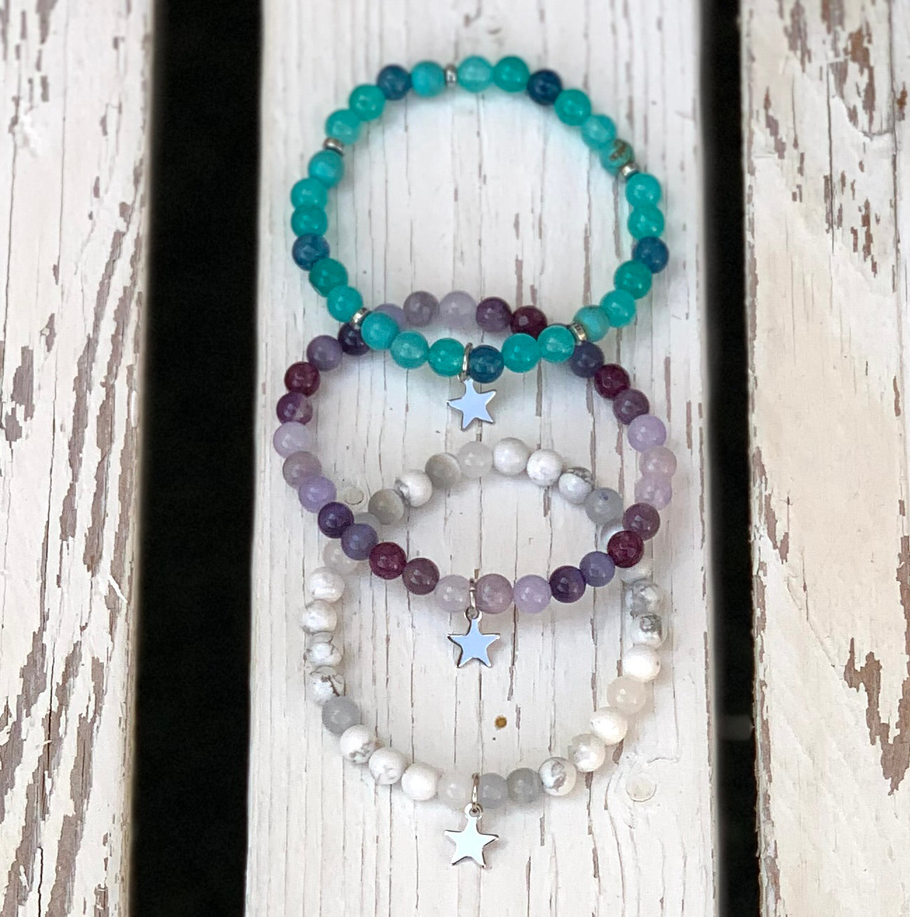 Teacher/Coach Appreciation Beaded Bracelet - Choose Bead Colour, Charm & Personalisation