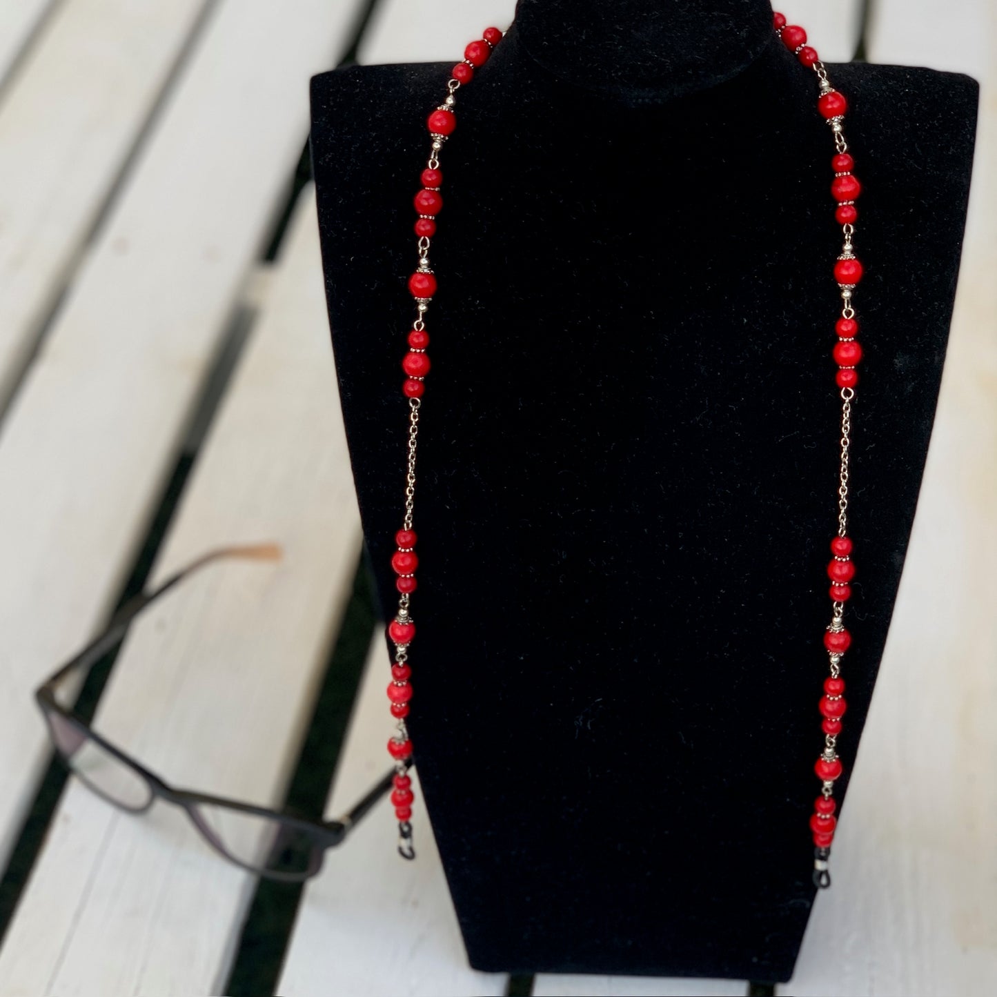 Glasses Chains -Customisable Bead Colour & Design
