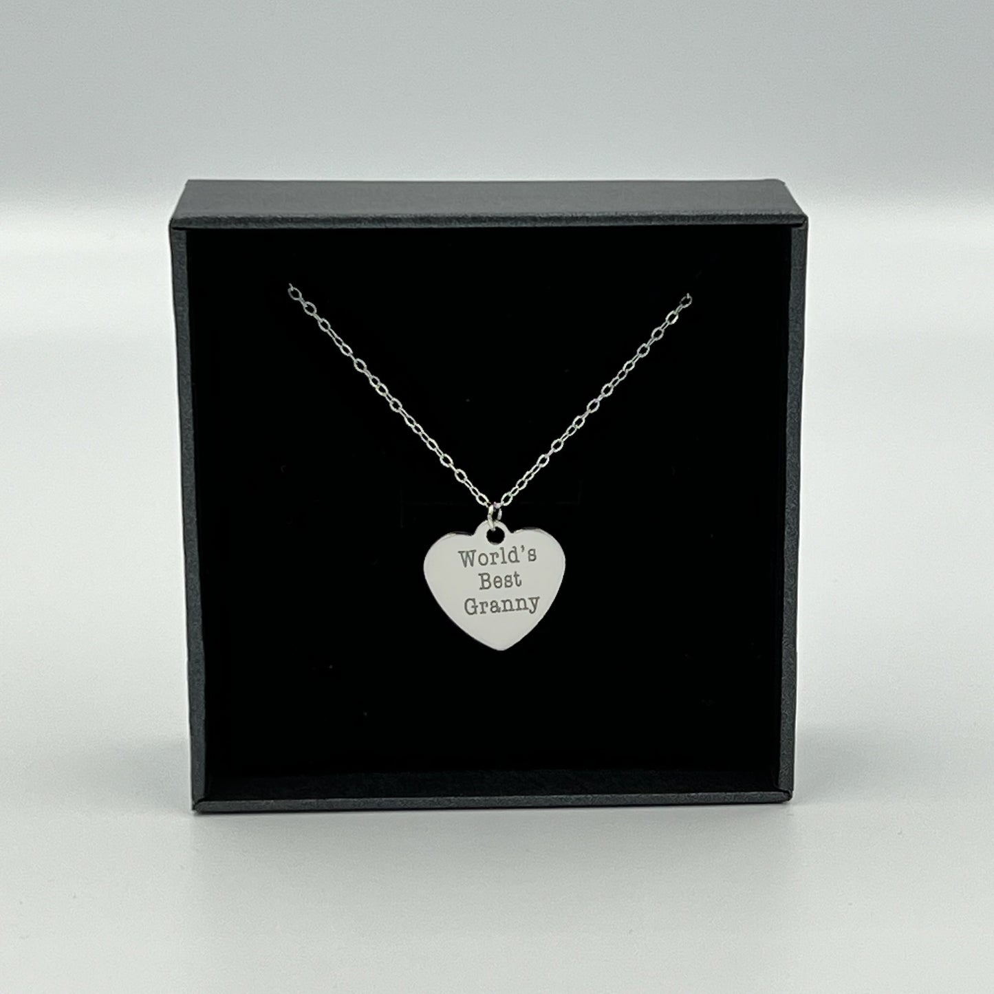 Silver Necklace - Choose Pendant & Opt to make it a set.