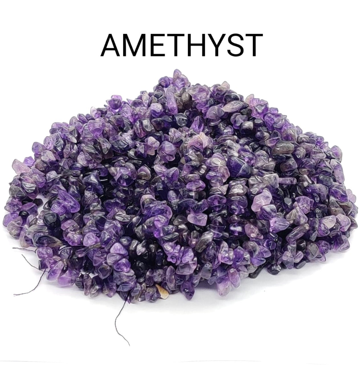 Gemstone Chip Set of 2 Necklaces - Choose Gemstones/Colour
