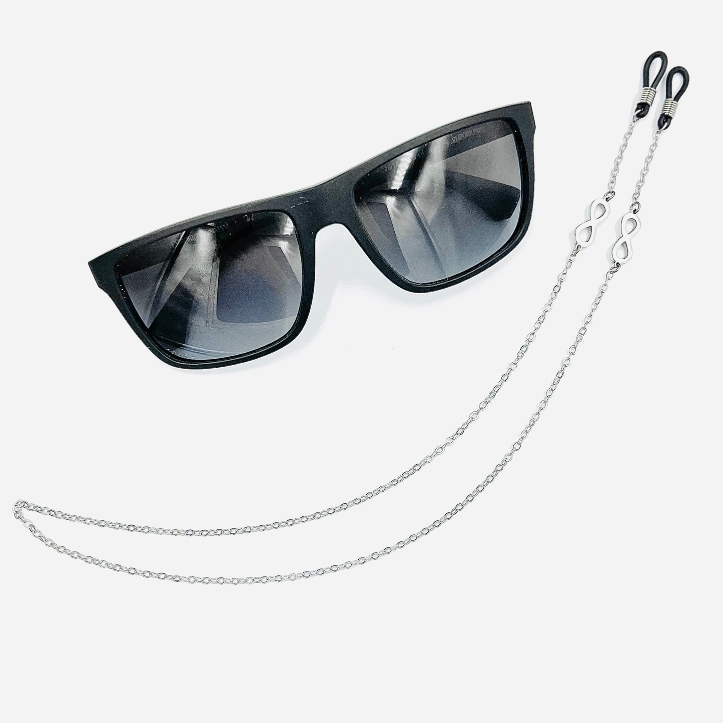 Glasses Chain - Silver or Gold Infinity with Personalisation option