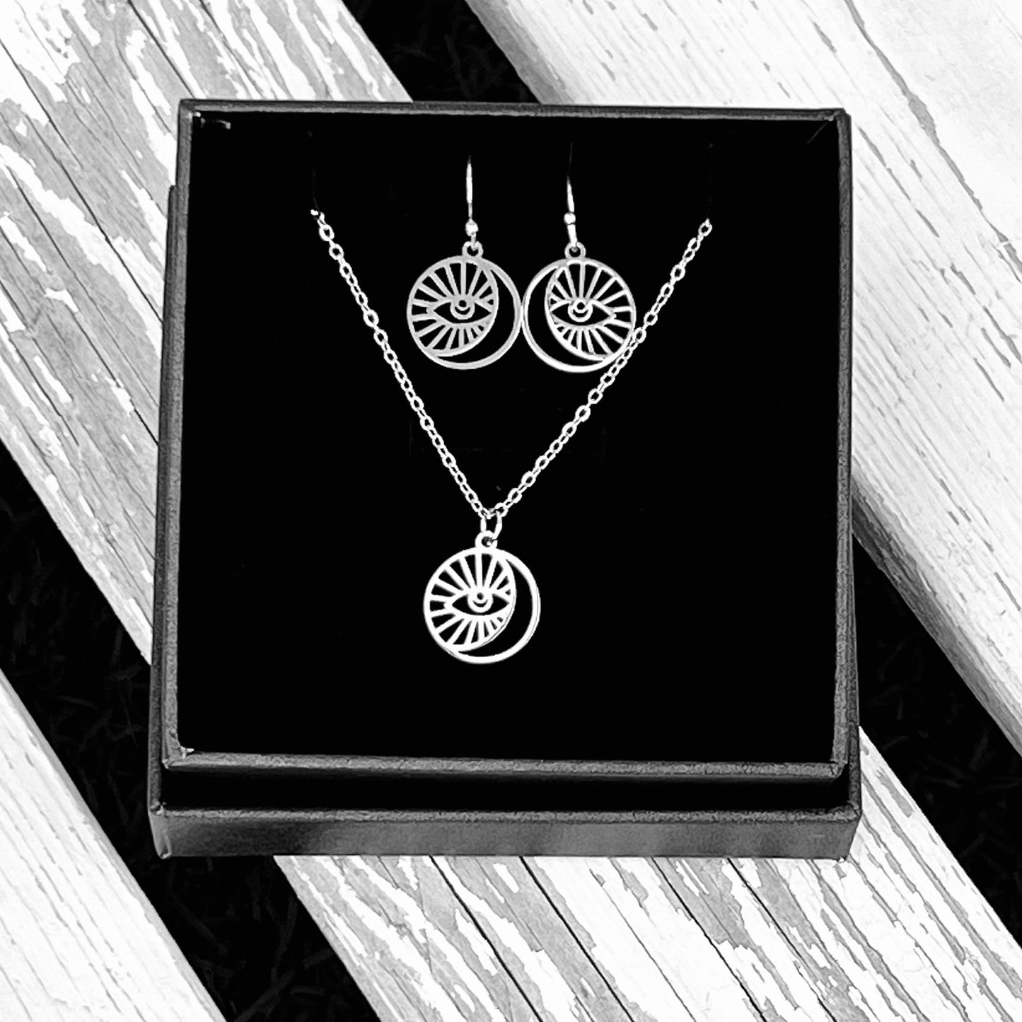 Silver Necklace - Choose Pendant & Opt to make it a set.