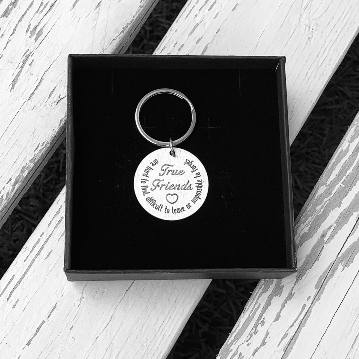 True Friends Keyring