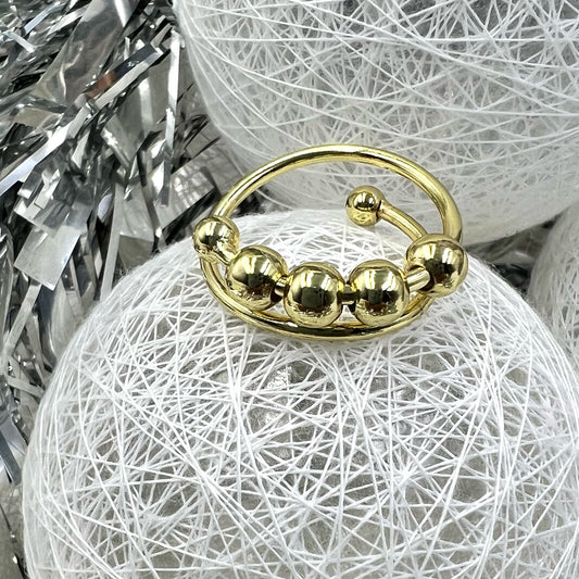 Bead Fidget Ring
