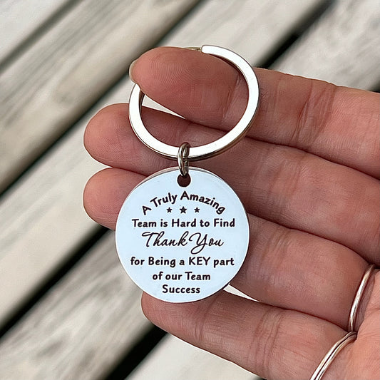Team Appreciation Keyring