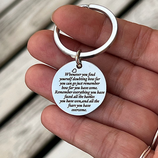 Encouragement Keyring