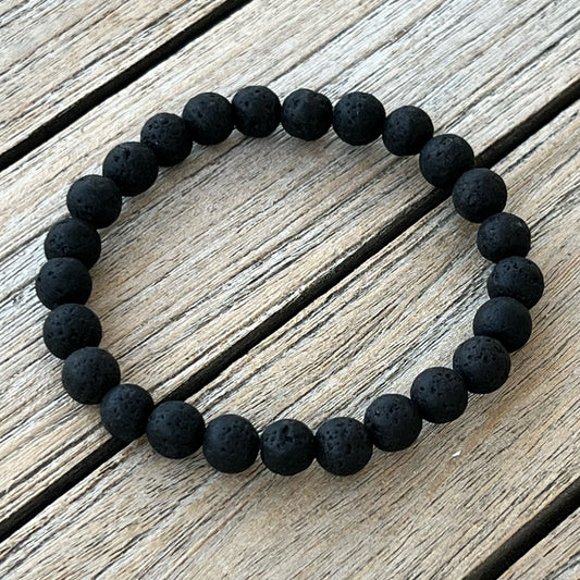 Unisex Lava Bead Aromatherapy Diffuser Bracelet