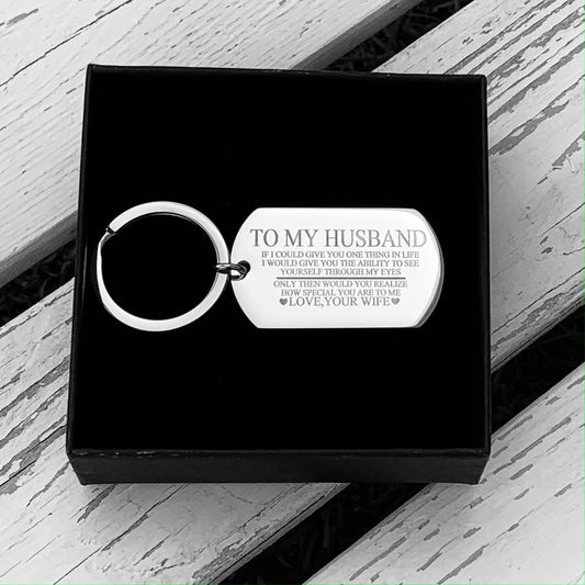 Husband "How special you are" Keyring