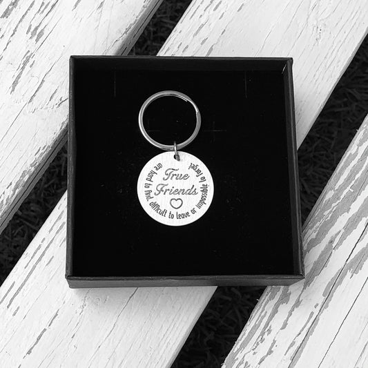 True Friends Keyring