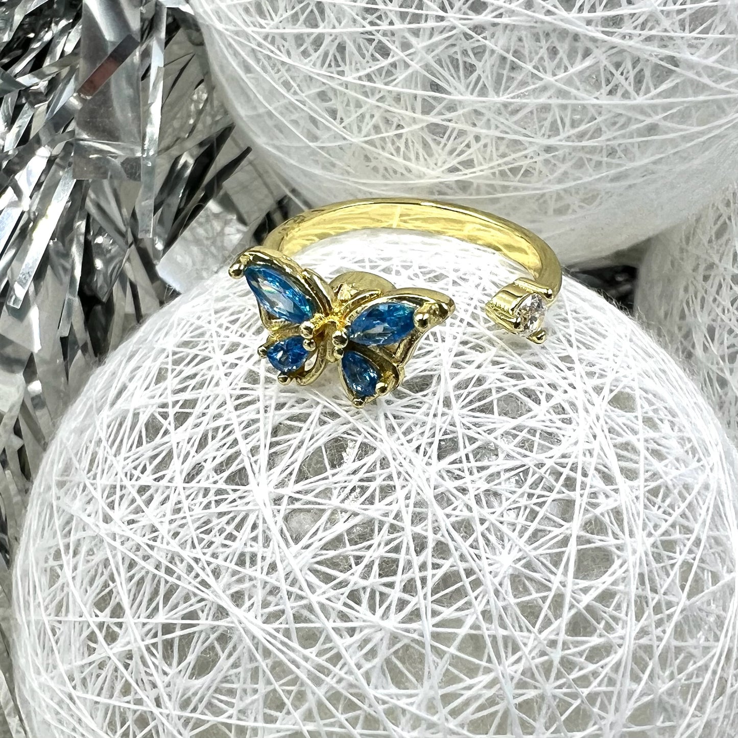 Butterfly Fidget Spinner Ring