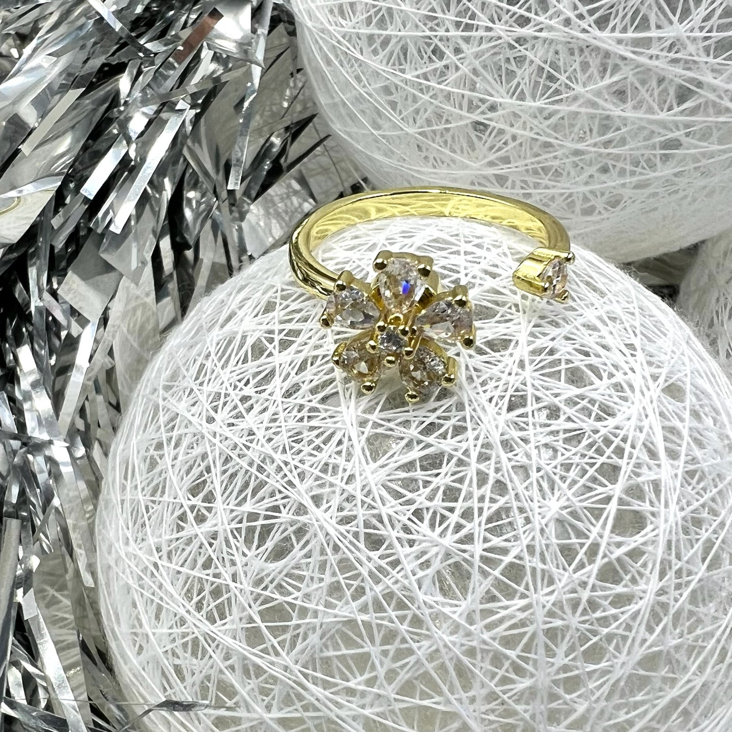 Flower Fidget Spinner Ring