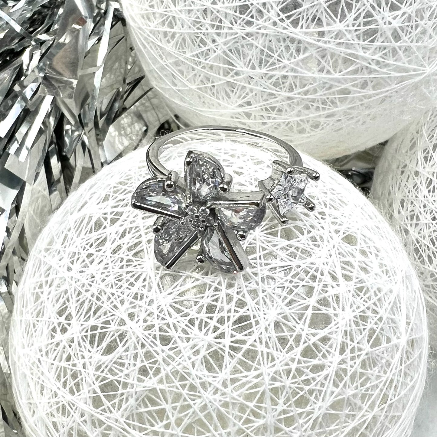 Flower Fidget Spinner Ring